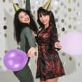 thumbnail image 3 of EeaseMX 1 juego de guirnalda de globos morados para fiestas, bodas, cumpleaños, baby shower., 3 of 8