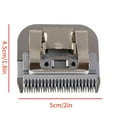 thumbnail image 4 of CSYANXING 7F Pet Clipper Blade Replacement Andis Oster Wahl KM10 Powder Metallurgy Ceramic Durable Cutting, 4 of 10