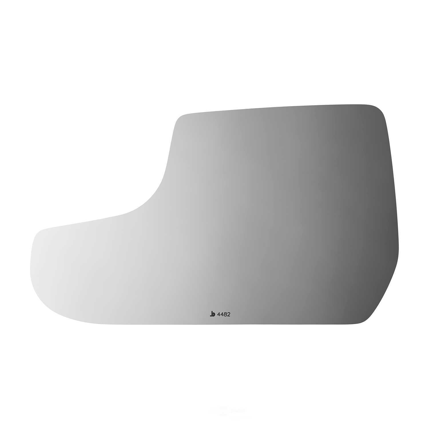 Burco Side View Mirror Replacement Glass - Clear Glass - 4482