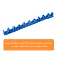 thumbnail image 4 of Unique Bargains 16mm 10 Slots PPR U Shaped Pipe Clamps Tube Clips Blue 8Pack, 4 of 4