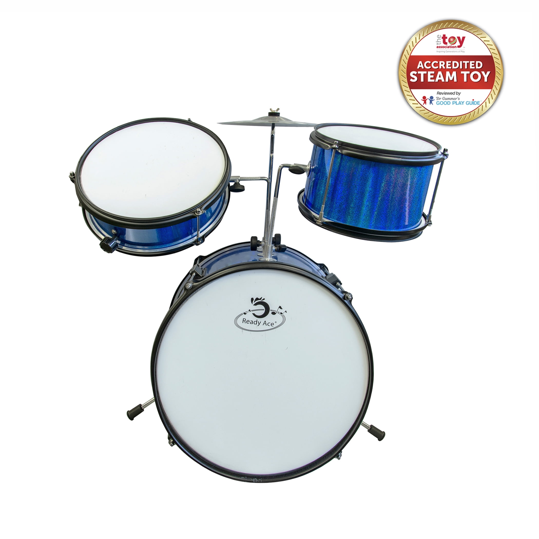 Ready Ace DS-5MB Junior Drum Set for Kids Ages 4 Years and Up