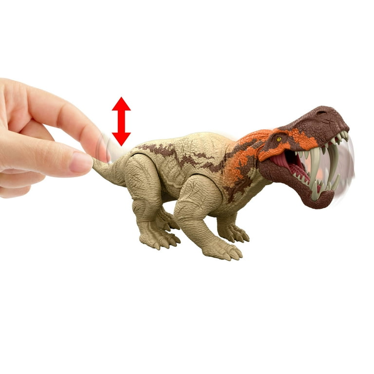 Jurassic World Rebirth Strike Attack Inostrancevia Dinosaur Toy