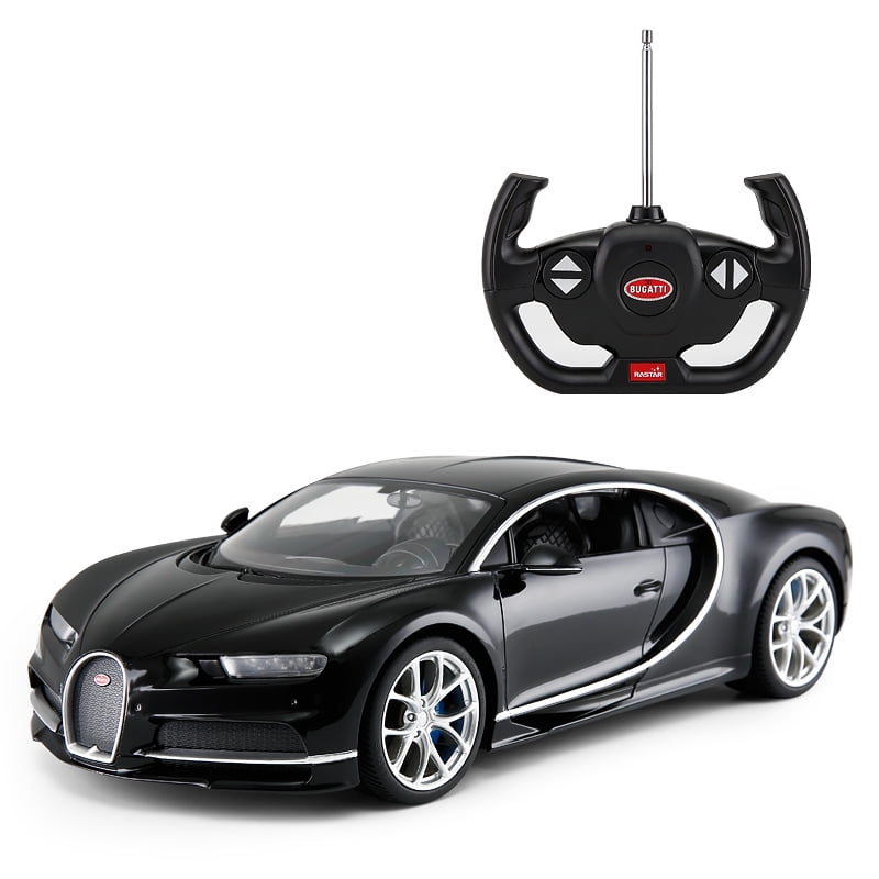 1/14 Scale Bugatti Chiron Radio Remote Control Model Car R/C Licensed Product Toy Car RC (Black