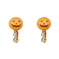 thumbnail image 4 of Matsuzay Linterna de papel de calabaza plegable 3D, decoraciones de Halloween, Festival de fantasmas, atmósfera, murciélago, araña, farol de papel, No.01 2piezas Matsuzay CBP095562, 4 of 6