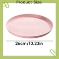thumbnail image 5 of 2026 26cm Beige Plastic Serving Tray – Durable Polypropylene Food Carrier for Home, Cafe & Everyday Use, Rectangular & Non-Slip, 5 of 9