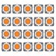 thumbnail image 1 of 20PCS 12x12x7.3mm Tactile Push Button Switch LED Momentary Tactile Push Button SwitchYellow, 1 of 5