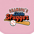 thumbnail image 4 of Inktastic Grandpa's Little Slugger Boys or Girls Baby Bib, 4 of 4