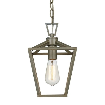

Trans Globe Lighting 10264-1 Lacey 8 Wide Mini Pendant - Silver