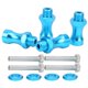 thumbnail image 5 of Adaptador De Cubo De Accionamiento De Extensión De La Rueda, Rueda De Extensión RC De 12 Piezas Azul/rojo/plateado 12pcs, Para El Modelo RC Para El Uso Al Aire Libre 1/10 Camión, 5 of 7