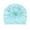 Blue, variant on WMTBSRSW Baby Turban Hats Newborn Hospital Hat Stretchy Baby Head Cover Beanies for Toddler Infant Head Wraps with Big Bow