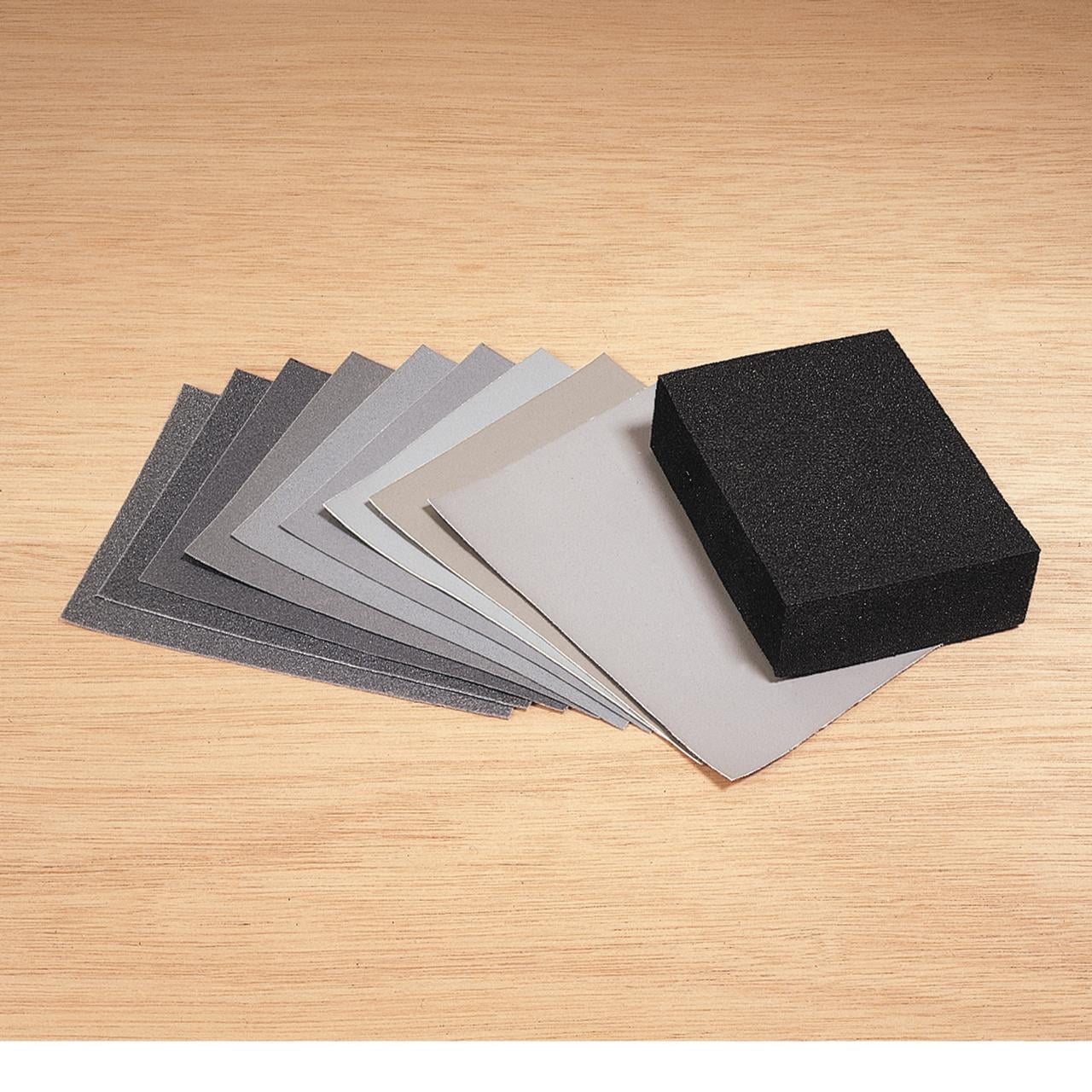 9 Sheets of 6"x4" Abrasive Polishing Cloth Kit MICRO-MESH Regular 