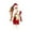 30cm, variant on santa doll,christmas santa doll figure statue standing,cute figurine Table Ornaments Desktop Xmas,Decoration Figurine Christmas Ornament Gift,Decorative Santa Home Office Collectible 45cm