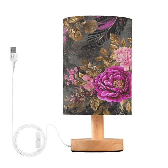 BZSMCE Lamp Modern Forals Bloom Pattern Creative Patter Night Light