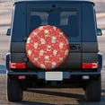 thumbnail image 3 of Kdxio Japanese Maneki Cats for Tire Cover Wheel Protectors Tyre Covers Weatherproof Wheel Covers Universal Fit for Trailer Rv SUV Truck Camper Travel Trailers 17 inch, 3 of 8