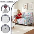 thumbnail image 6 of Xoenoiee Colorful Dog Paw Heart Star Print 6 Pieces Recliner Loveseat Slipcover Leak-proof Jacquard Stretch Soft Sofa Couch Cover Anti-Slip Furniture Protector for Kids, Pets, 6 of 6
