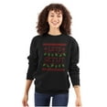 thumbnail image 3 of Ugly Christmas Lights Lets Get Lit Sweatshirt for Men or Women Brisco Brands S, 3 of 5