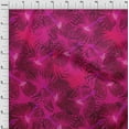 thumbnail image 4 of oneOone Viscose Jersey Pink Fabric Tropical Abstract Leaf Diy Clothing Quilting Fabric Print Fabric By Yard 60 Inch Wide, 4 of 4