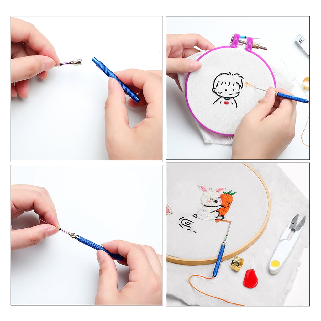 Assorted Punch , DIY Embroidery Threads Craft Knitting Cloth Accessory Set 3