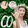 thumbnail image 1 of Anillos para mujer, regalos para mujer, anillos de pareja de sol y estrella, anillos de pareja para hombres y mujeres, sombra de ojos, 1 of 5