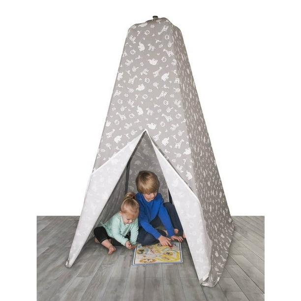 Jolly Jumper Tente Tipi - Animaux Gris