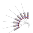 thumbnail image 4 of Uxcell 50Pcs 1W 1 Watt Metal Oxide Film Resistor Axile 27K Ohm ±5% Tolerance, 4 of 5