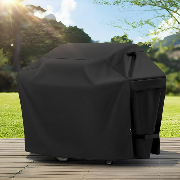 Heavy Duty Waterproof BBQ Grill Cover 75-Inch XX-Large, Fade Resistant & for Brinkmann