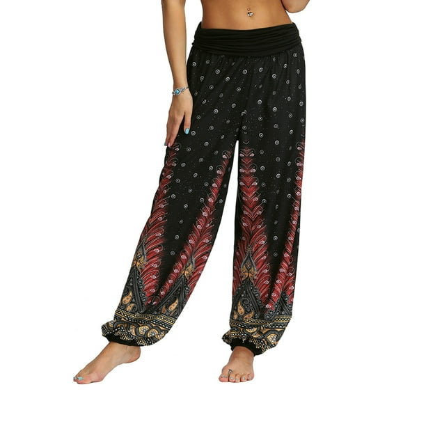 floral harem pants