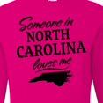 thumbnail image 4 of Inktastic Someone in North Carolina Loves Me Long Sleeve T-Shirt, 4 of 5