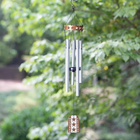 Memorial Wind Chime, Veterans, 30" H