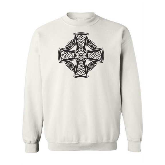 Celtic Cross Impression. Sweatshirt Women -Image by Shutterstock, Female 4X-Large