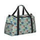 thumbnail image 2 of Fotbe Colorful Pugs Bolsa de Viaje con Estampado, Bolsa de Fin de Semana para Mujer con Compartimento para Zapatos, Bolsa de Gimnasio con Bolsillo Húmedo, 2 of 7