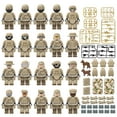 thumbnail image 2 of Juguete de Bloques de Construcción: 20 Figuras Militares de Camuflaje, Set de Mini Soldados con Elementos de Combate para Niños, 2 of 6