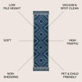 thumbnail image 3 of JONATHAN Y MOH200D-28 Amir Moroccan Beni Souk Navy/Ivory 2 ft. x 8 ft. Runner Rug, 3 of 6