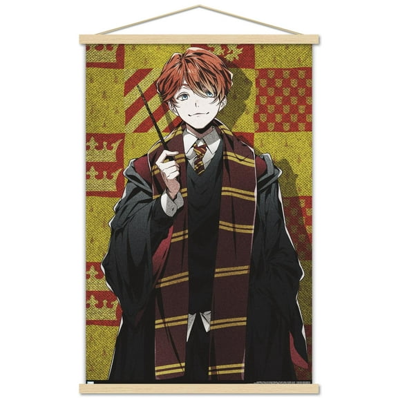 The Wizarding World: Harry Potter - Dynasty Ron Wall Poster with Magnetic Frame, 22.375" x 34"