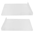 thumbnail image 4 of BRIGHTFUFU 2Pcs Metal Splatter Guard for Kitchen Sink Side Splash Protection 15.96X11.99X1.49In, 4 of 8