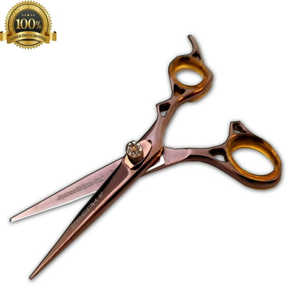 New Professional Barber Hairdressing Scissors Set Bronze Edition TIJERAS