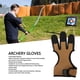 thumbnail image 4 of Guantes De Tiro Con Arco Protector De Lengüeta De Dedo De Neopreno Para Arco Recurvo Y Compuesto Guantes De Tiro Cómodos Y Flexibles, 4 of 7