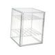 thumbnail image 4 of Vitrina, caja de exhibición, contenedores de almacenamiento, estante, soporte, elevador, vitrina para casco, vitrina para figuras de acción, 3 niveles, 4 of 9