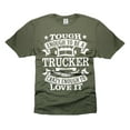 thumbnail image 4 of Mens Trucker T-shirt Truck Driver Gifts Funny Trucker Shirts Truck Driver Tee Shirt Driver Gifts (Large Navy Blue), 4 of 6