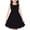 Black, variant on Utoimkio Girls Sundresses Summer Casual Sleeveless Dresses Crew Neck Midi Dresses for Girls 4-14 Years