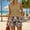 Light Brown01, variant on 2 Piece Sets for Women Striped 2026 Summer Sets Vacation Shorts Outfits Casual Matching Lounge Set with Pockets Light Brown 3XL