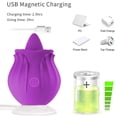 thumbnail image 1 of Vibrador de succión del clítoris Mini vibrador portátil Masajeador personal Mujer Juguete sexual Tmvgtek Cuidado Belleza, 1 of 8