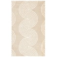 thumbnail image 2 of SAFAVIEH Chatham Jasmyn Geometric Wool Area Rug, Beige/Ivory, 3' x 5', 2 of 10
