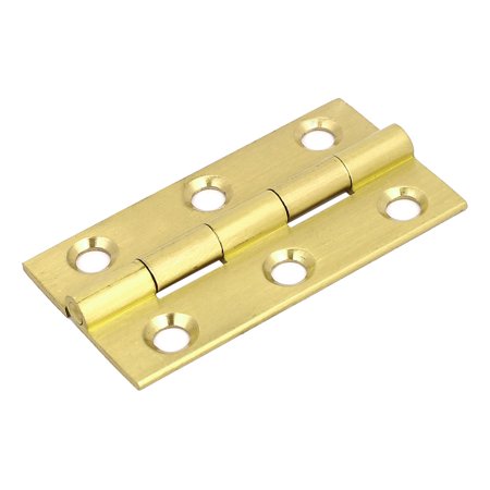 Uxcell Unique Bargainsjewelry Box Brass Bearing Door Hinge Gold
