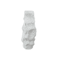 thumbnail image 2 of Jarrón textuarizado blanco CREACIONES DEKORA 40cm, 2 of 5