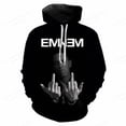 thumbnail image 2 of Sudaderas con capucha con estampado 3d de rapero Eminem para hombres y mujeres, Sudadera con capucha para niños, abrigos para niñas, ropa de Rap Rock, ropa de gran tamaño, 2 of 4