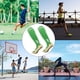 thumbnail image 5 of Calcetines deportivos antideslizantes para niños, calcetines largos de compresión hasta la rodilla, coloridos, con agarre, 5 of 5