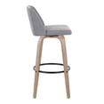 thumbnail image 5 of Toriano 30" Fixed-Height Bar Stool, Bar Chairs, Swivel Bar Stools, Bar Stools Set of 2, 5 of 6