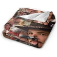thumbnail image 4 of Collage Pedro Pascal Blanket, Lightweight & Ultra-Soft Flannel Fleece Blanket, Anti-Pilling Plush Blanket for Couch, Bed, Sofa, Bedding Decor, 50"x40", 4 of 6
