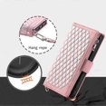 thumbnail image 5 of 2025 new style high quality For iPhone 16e Case Rhombus Imprinted Zipper Wallet, 5 of 5